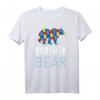 Brother Bear World Autism Awareness Day Puzzle Piece T-Shirt – Unterstützung & Stolz für die Autismus-Community zum Welt-Autismustag