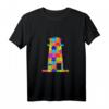 Leuchtturm Puzzle T-Shirt für Autism Awareness - Symbol für Hoffnung und Unterstützung