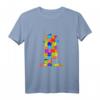 Leuchtturm Puzzle T-Shirt für Autism Awareness - Symbol für Hoffnung und Unterstützung
