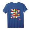Brexit T-Shirt EU Puzzle British UK - Politisches Graphic Tee zur Europäischen Union, klassisch geschnitten