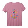 Boot Schiff Anker Puzzle Autismus Symbol T-Shirt – Unterstütze das Autismus-Bewusstsein mit einzigartigem Puzzle-Design