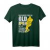 Never Underestimate an Old Man with a Squash Racquet! - Lustiges Sport T-Shirt für Rentner und pensionierte Athleten