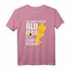 Never Underestimate an Old Man with a Squash Racquet! - Lustiges Sport T-Shirt für Rentner und pensionierte Athleten
