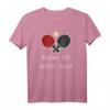 Tischtennisschläger mit Ball - Vintage Retro Table Tennis T-Shirt für Sportler, Champions & Fans, tolles Geschenk für Männer, Frauen & Kinder
