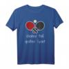 Tischtennisschläger mit Ball - Vintage Retro Table Tennis T-Shirt für Sportler, Champions & Fans, tolles Geschenk für Männer, Frauen & Kinder