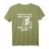 HapMonkey Radfahrer T-Shirt - Anti E-Bike Motiv für MTB, Rennrad & Downhill Fahrer, Perfektes Geschenk für Fahrradliebhaber