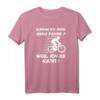 HapMonkey Radfahrer T-Shirt - Anti E-Bike Motiv für MTB, Rennrad & Downhill Fahrer, Perfektes Geschenk für Fahrradliebhaber