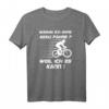 HapMonkey Radfahrer T-Shirt - Anti E-Bike Motiv für MTB, Rennrad & Downhill Fahrer, Perfektes Geschenk für Fahrradliebhaber
