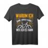 Cooles Mountainbike MTB T-Shirt ohne Akku Spruch - Perfektes Radsport Geschenk für Fahrradfahrer und Radliebhaber