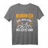 Cooles Mountainbike MTB T-Shirt ohne Akku Spruch - Perfektes Radsport Geschenk für Fahrradfahrer und Radliebhaber