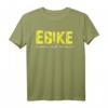 lächeln statt hecheln T-Shirt für eMTB & Radfahrer – Lustiges Geschenk für Fahrradliebhaber, E-Bike & Pedelec Fans