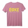 lächeln statt hecheln T-Shirt für eMTB & Radfahrer – Lustiges Geschenk für Fahrradliebhaber, E-Bike & Pedelec Fans
