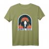 Gravel Biker Rennrad Kies Teufel Radfahrer T-Shirt – Vintage Sonnenuntergang Motiv für Radfahrer, MTB und Bike-Abenteuer in den Bergen