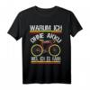 HapMonkey Radfahrer T-Shirt – Anti E-Bike Motiv für MTB, Rennrad & BMX Fans, Perfektes Geschenk für Radfahrer ohne Akku
