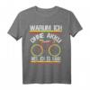 HapMonkey Radfahrer T-Shirt – Anti E-Bike Motiv für MTB, Rennrad & BMX Fans, Perfektes Geschenk für Radfahrer ohne Akku