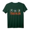 Triathlon Triathlet Wettkampf T-Shirt – Perfektes Design für Schwimmer, Radfahrer & Mehrkampf-Fans, ideal als Geschenk für Ausdauersportler