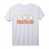 Triathlon Triathlet Wettkampf T-Shirt – Perfektes Design für Schwimmer, Radfahrer & Mehrkampf-Fans, ideal als Geschenk für Ausdauersportler