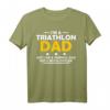 Herren Triathlon Dad Vater Triathletin Schwimmen Rennen Radfahren T-Shirt - Lustiges Geschenk für Triathleten, Sportfans & Geburtstage