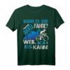 HapMonkey Radfahrer T-Shirt – Anti E-Bike Motiv für MTB, Rennrad & BMX Fans, perfekt als Geschenk für echte Biker