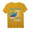 HapMonkey Radfahrer T-Shirt – Anti E-Bike Motiv für MTB, Rennrad & BMX Fans, perfekt als Geschenk für echte Biker