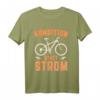 Kondition statt Strom Fahrrad T-Shirt – Für Mountainbiker, Rennradfahrer & E-Bike Fahrer mit Humor und Muskelkraft-Statement