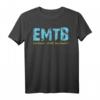 lächeln statt hecheln T-Shirt für eMTB & Radfahrer – Lustige Geschenkidee für Fahrradliebhaber, Mountainbike, Downhill & E-Bike Fans zu Geburtstag & Ostern