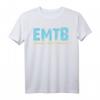 lächeln statt hecheln T-Shirt für eMTB & Radfahrer – Lustige Geschenkidee für Fahrradliebhaber, Mountainbike, Downhill & E-Bike Fans zu Geburtstag & Ostern