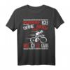 HapMonkey Radfahrer T-Shirt - Anti E-Bike Motiv für Mountainbike, Rennrad & BMX Fans, Perfekt als Geschenk für Fahrradliebhaber