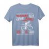 HapMonkey Radfahrer T-Shirt - Anti E-Bike Motiv für Mountainbike, Rennrad & BMX Fans, Perfekt als Geschenk für Fahrradliebhaber