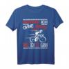 HapMonkey Radfahrer T-Shirt - Anti E-Bike Motiv für Mountainbike, Rennrad & BMX Fans, Perfekt als Geschenk für Fahrradliebhaber
