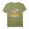 I believe I can fly Fahrrad Humor Radfahrer T-Shirt – Lustiges Geburtstags- & Partygeschenk für Radfahrer