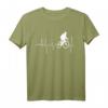 Fahrrad Herzschlag T-Shirt – Lustiges Geschenk für Radfahrer, Biker & Fahrradliebhaber zu Geburtstag & Weihnachten