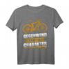 Gegenwind formt den Charakter! Radfahrer T-Shirt – Perfektes Geschenk für Fahrradfans zu Geburtstag & Weihnachten