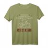 Warum ich ohne Akku fahre - Mountainbike Fahrrad Radfahrer T-Shirt für Radfahrer & Radsportfans, Geschenkidee für Mountainbiker & BMX-Fahrer
