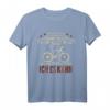 Warum ich ohne Akku fahre - Mountainbike Fahrrad Radfahrer T-Shirt für Radfahrer & Radsportfans, Geschenkidee für Mountainbiker & BMX-Fahrer