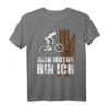 Biken - Mein Motor bin ich - Lustiges Radfahrer T-Shirt ohne E-Bike, perfektes Geschenk für Radfahrer, Mountainbiker und Rennradfans
