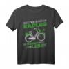 Selten bin ich Radlos in meinem Leben Fahrrad Radfahrer T-Shirt – Perfekt für Radfahrer und Mountainbiker, lustiges Fahrradmotiv