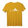 Radsport Rennrad Heartbeat Herzschlag Radfahrer T-Shirt – Das perfekte Geschenk für Fahrradfans, Radrennfahrer & Trendsetter