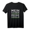 Mein Rasen Meine Regeln - Gärtner Rasenpflege T-Shirt für Hobby-Gärtner & Gartenfreunde, Perfekt für Gartenarbeit & Rasenmähen