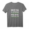 Mein Rasen Meine Regeln - Gärtner Rasenpflege T-Shirt für Hobby-Gärtner & Gartenfreunde, Perfekt für Gartenarbeit & Rasenmähen