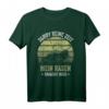 Rasenflüsterer Rasenpflege T-Shirt – Lustiges Platzwart T-Shirt mit Rasenmäher Motiv, perfektes Geschenk für Garten- und Sportplatzfreunde