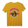 Abschluss 2020 Motto Mit Abstand Die Besten Mona Lisa T-Shirt – Perfekt für Abschlussfeier, Abitur, Reife, Meister, Bachelor & Master