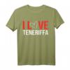 I Love Teneriffa Herz Urlaub Reise Kanaren T-Shirt – Perfektes Souvenir für Teneriffa-Liebhaber