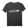 Evolution Dressur Reiten T-Shirt für Damen – Klassisches Reitsport-Shirt mit Pferdemotiv für Reiterinnen und Pferdeliebhaber