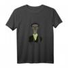 Vogel Strauß Gesicht mit Hut zum Reiten - Witziges Emu T-Shirt als Geschenkidee für Tierliebhaber, Freunde & Familie