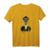 Vogel Strauß Gesicht mit Hut zum Reiten - Witziges Emu T-Shirt als Geschenkidee für Tierliebhaber, Freunde & Familie