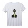 Vogel Strauß Gesicht mit Hut zum Reiten - Witziges Emu T-Shirt als Geschenkidee für Tierliebhaber, Freunde & Familie