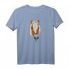 Haflinger Pferde Kopf mit Alpen Edelweiß Blüten - Reiter Damen T-Shirt für Pferdeliebhaber & Pferdesportfans