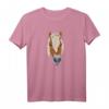 Haflinger Pferde Kopf mit Alpen Edelweiß Blüten - Reiter Damen T-Shirt für Pferdeliebhaber & Pferdesportfans