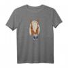Haflinger Pferde Kopf mit Alpen Edelweiß Blüten - Reiter Damen T-Shirt für Pferdeliebhaber & Pferdesportfans
